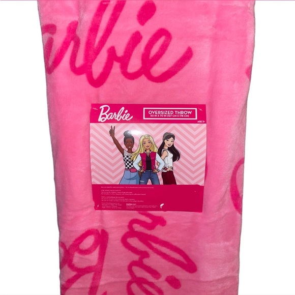 Barbie Bedding Barbie Throw Blanket Poshmark